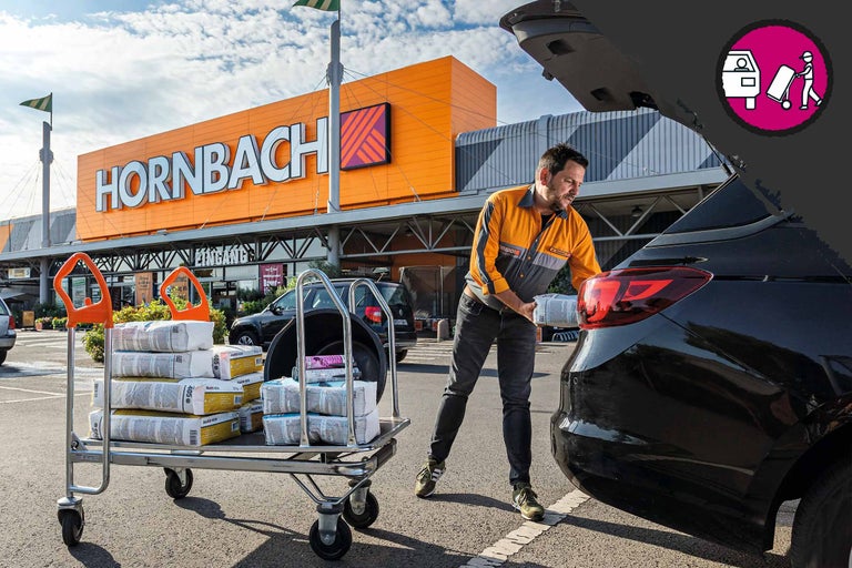 Symbol för varuleverans med lastbil