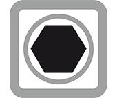 Symbol för insexkant