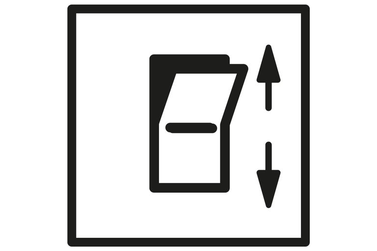 Symbol för rulljalusikontroll