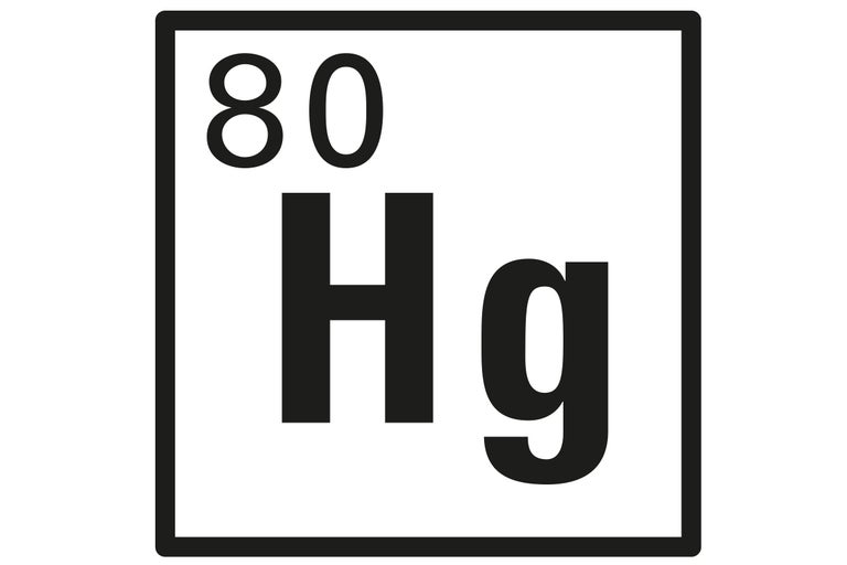 Symbol för kvicksilver