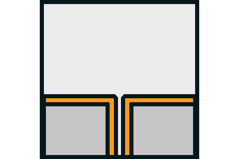 Dubbelväggigt lock med ventilation