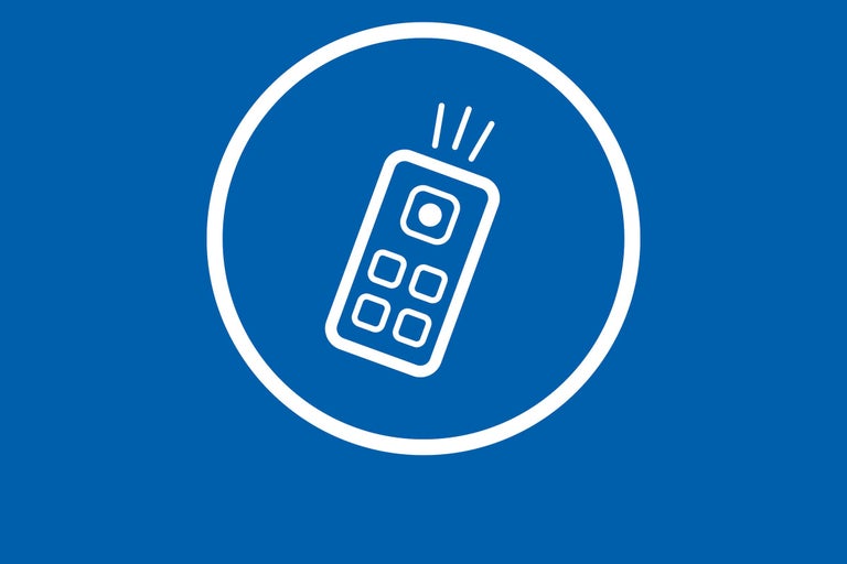 Symbol för trådlös telefon