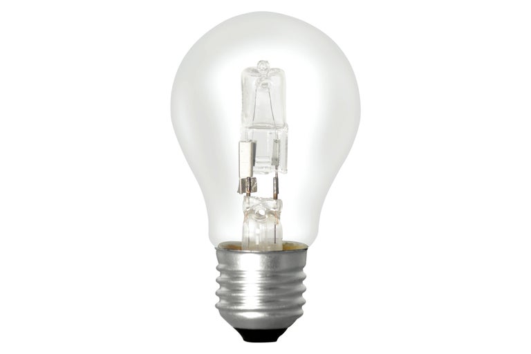 Halogenlampa med E27 sockel