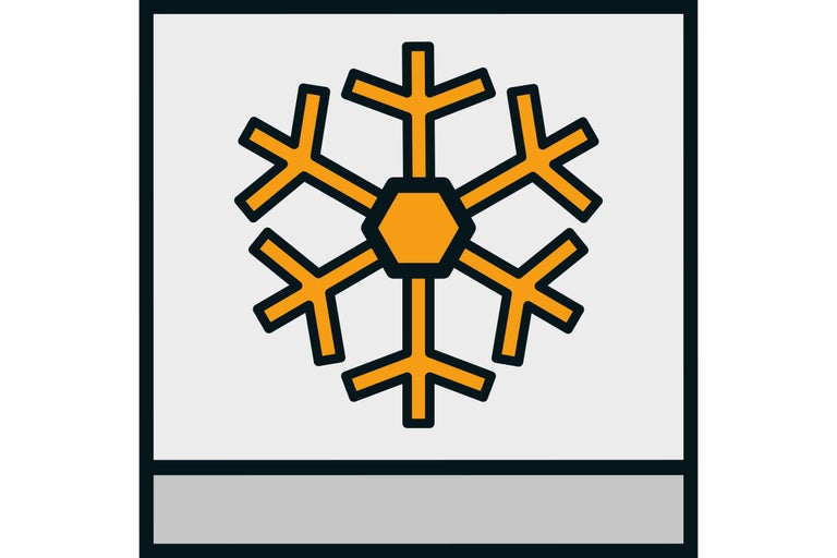 Symbol för frostbeständighet