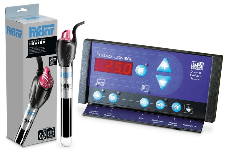 Hydor Akvariumvärmare med Dennerle Duomat Evolution Deluxe Termo-Control