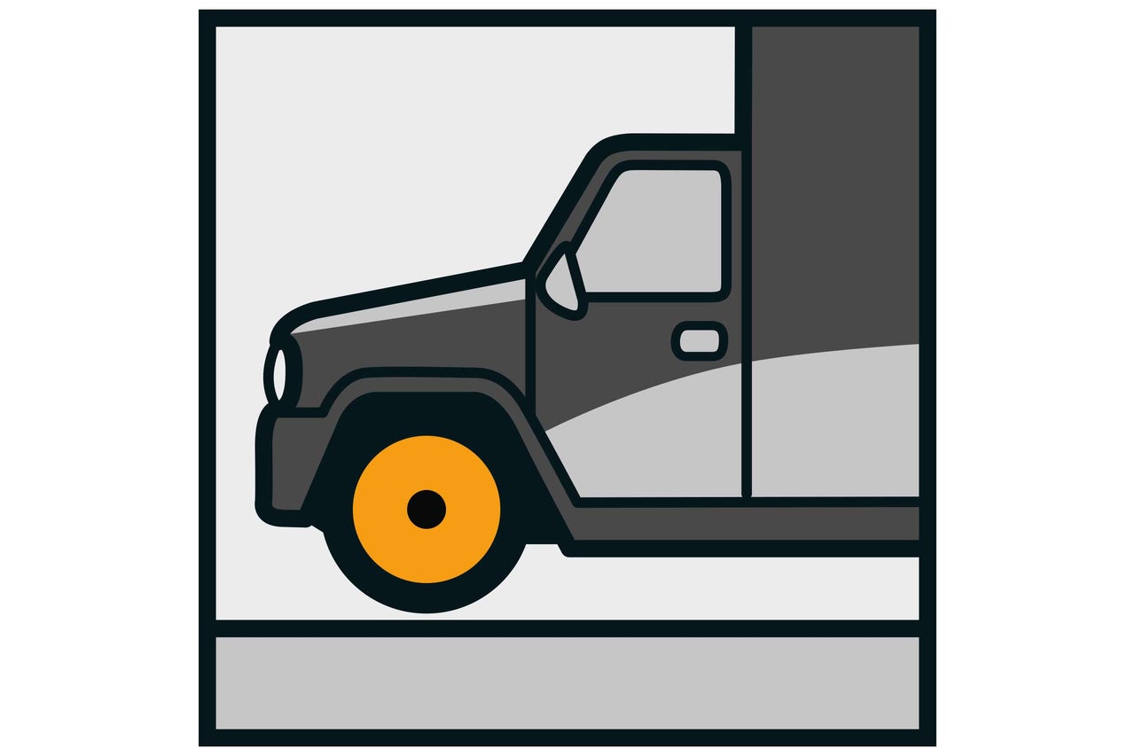 Symbol för fordonstransport