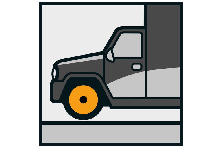 Symbol för fordonstransport