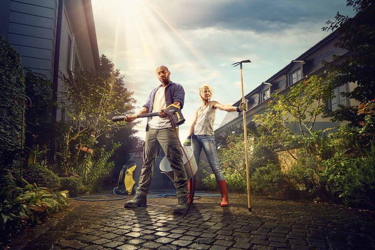 Så använder du en högtryckstvätt