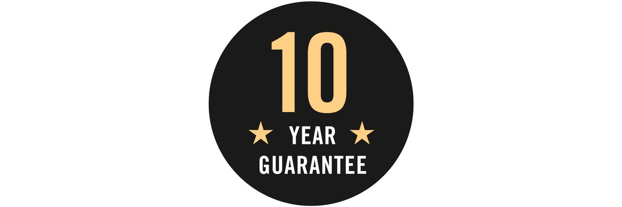 Symbol: 10 års garanti