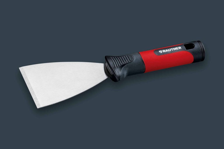Spackelspade med stålblad och plasthandtag