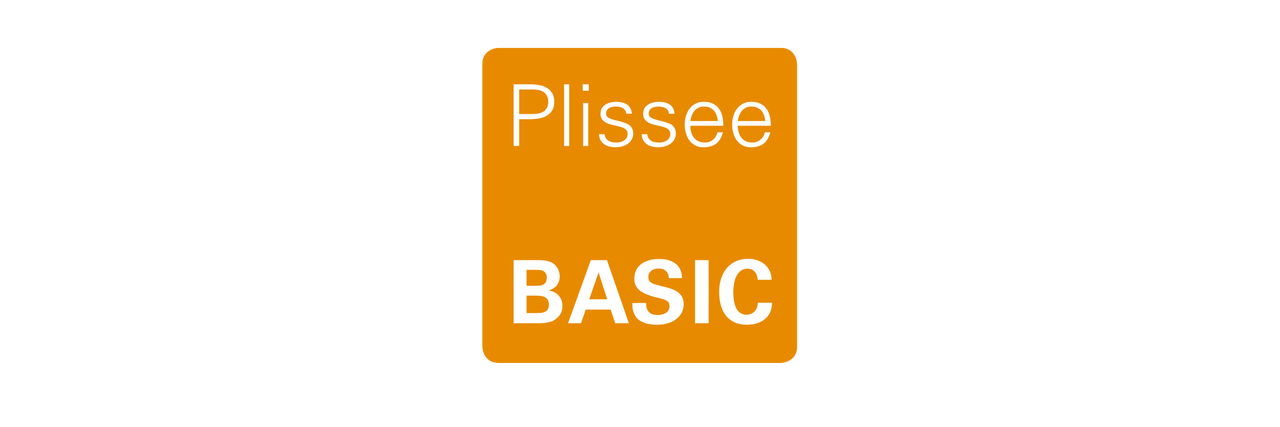 Plisségardiner Basic