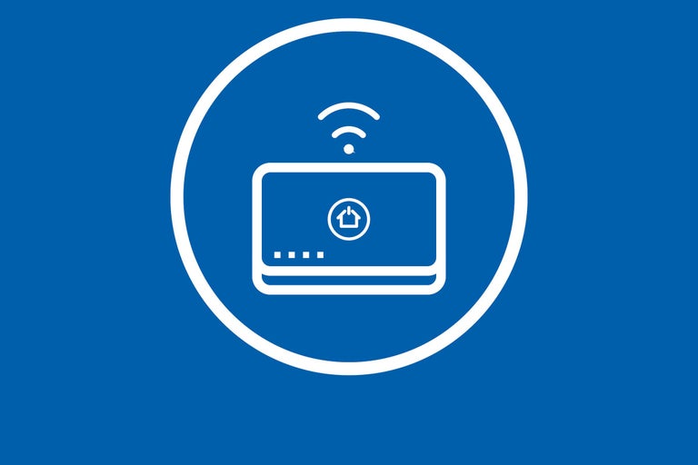 Symbol för smart hemstyrning