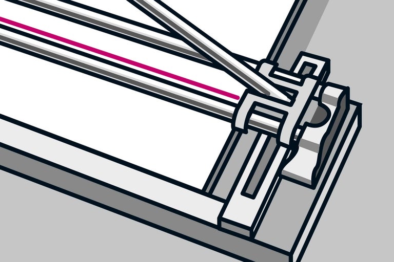 Kakelskärare för exakta snitt