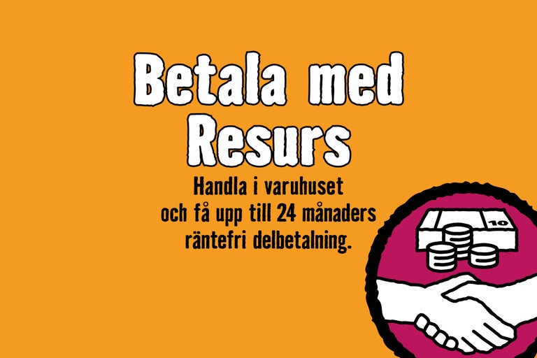 Handla i varuhuset nu – betala via Projektvärldskortet