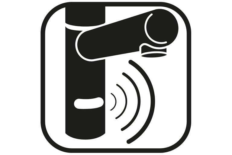 Symbol för en rörelsesensor