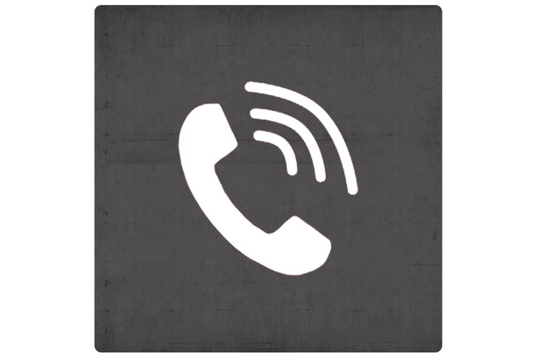 Symbol för telefonrådgivning