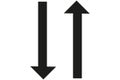 Symbol för två riktningar