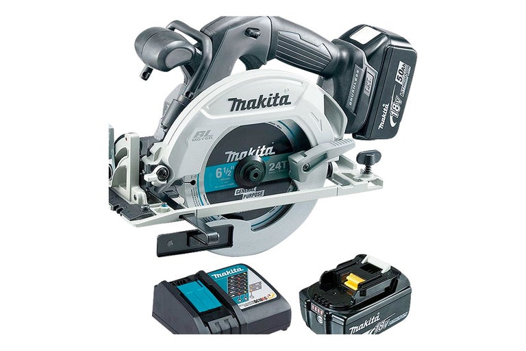 Makita cirkelsåg med batteri och laddare