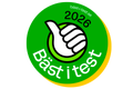 Bäst i test 2026 utmärkelse för en testvinnande produkt