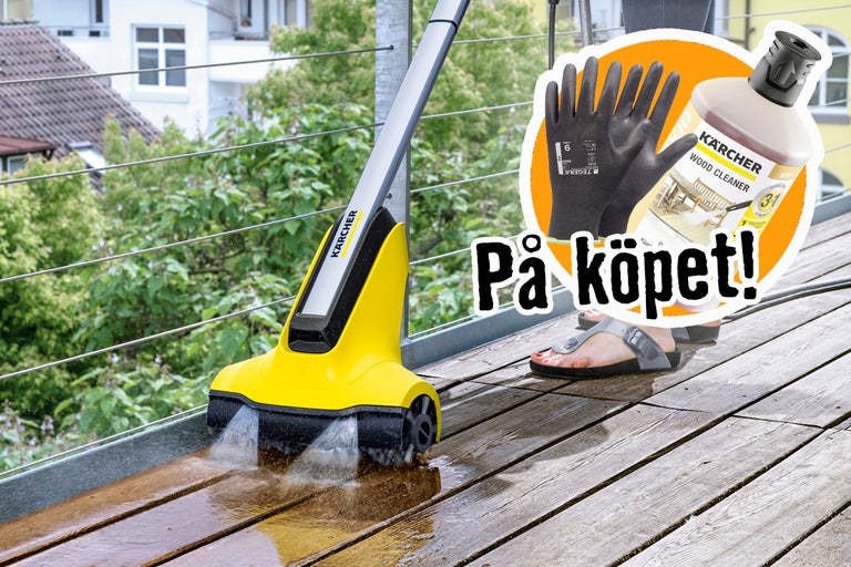 Kärcher kampanj: Rengöringsmedel & arbetshandskar på köpet