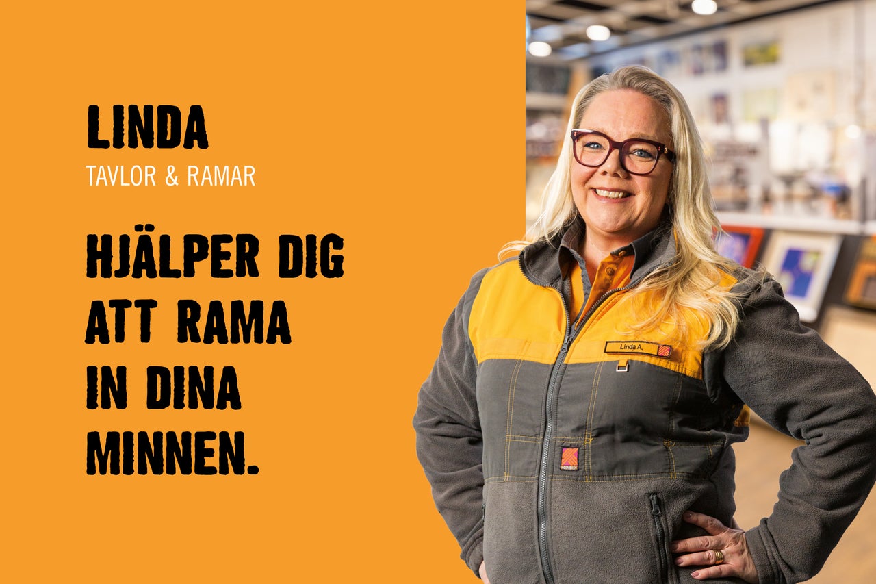 Linda hjälper dig att rama in dina minnen