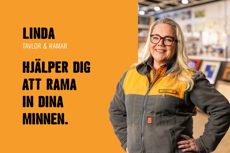 Linda hjälper dig att rama in dina minnen