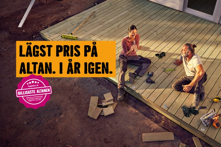 Lägst pris på altan 2026