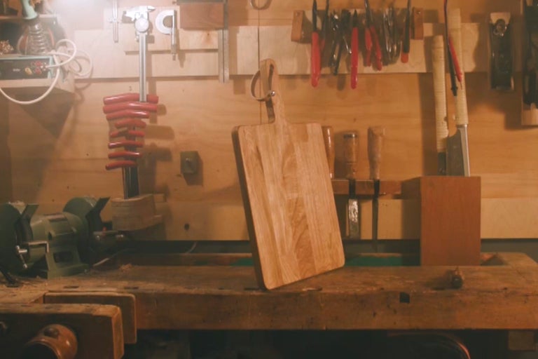 Så gör du en egen skärbräda
