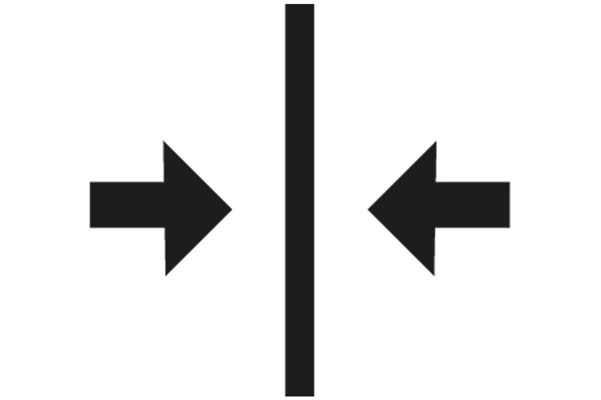 Symbol för komprimering