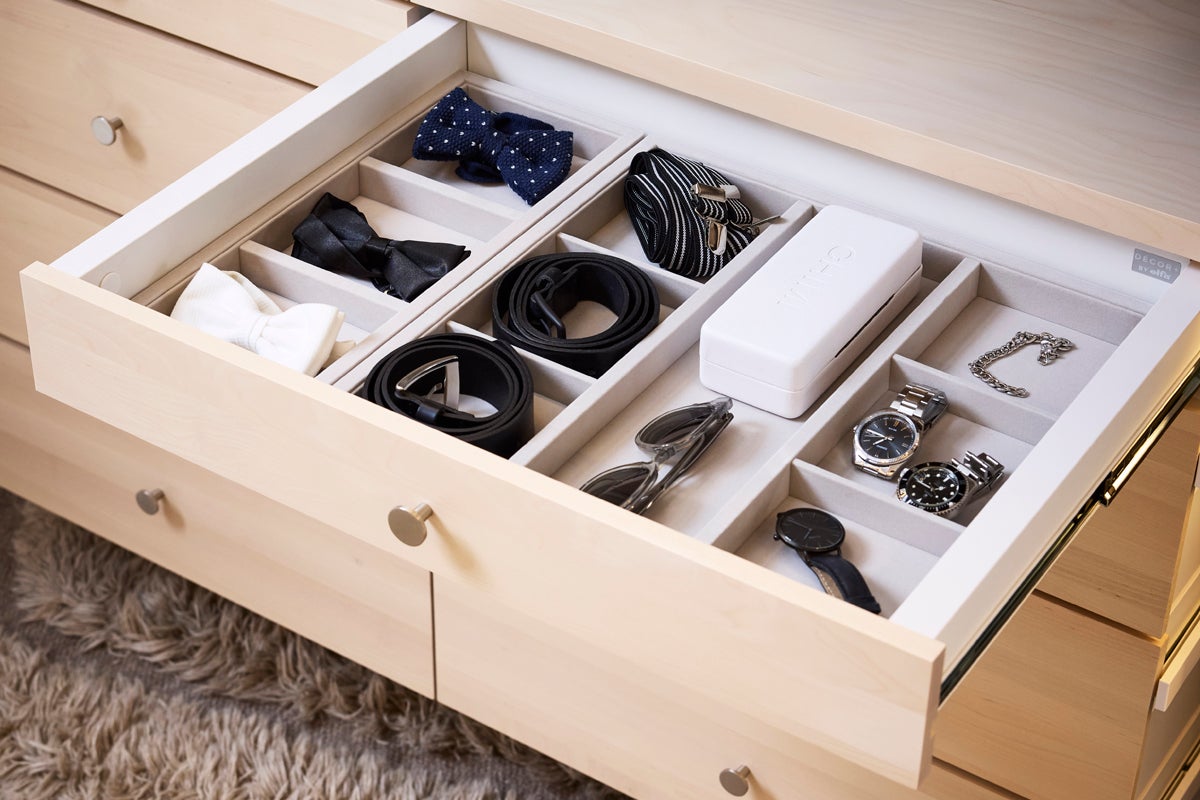 Elfa garderobsinredning Decor+