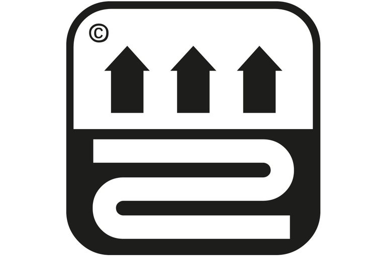 Symbol för golvvärme
