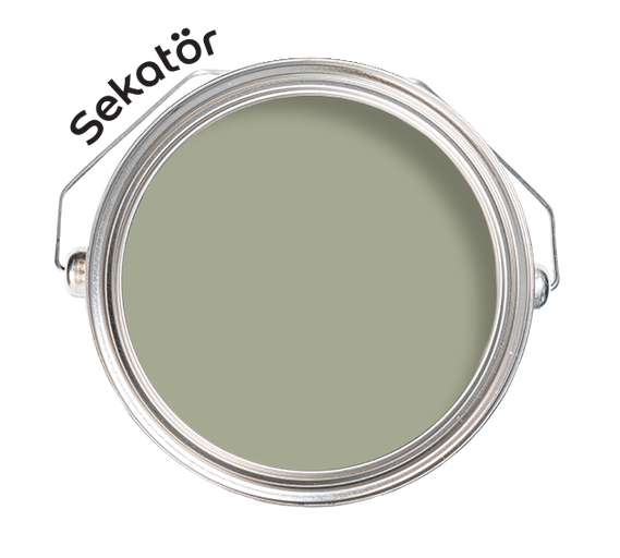 Färghink med grön färg