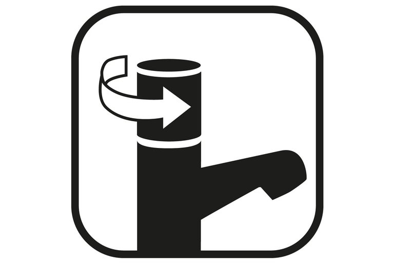Symbol för svängbar pip