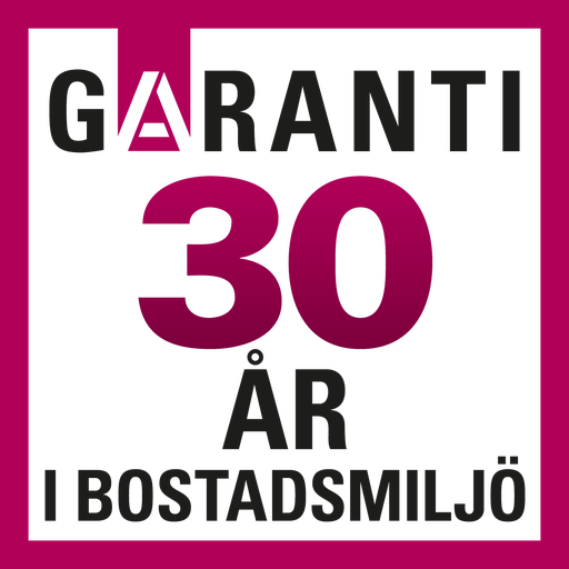 30 års garanti i bostadsmiljö