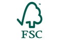 FSC-logotyp för hållbart skogsbruk