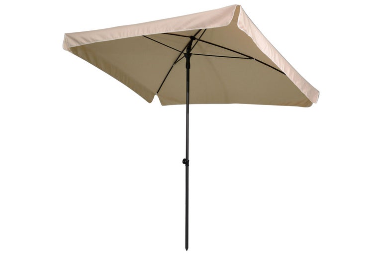 Halvt parasoll för balkong eller terrass