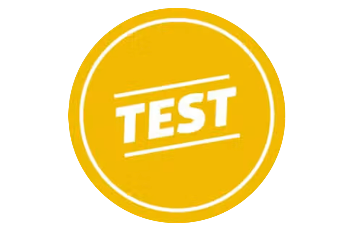 Märkning för test eller produktutvärdering