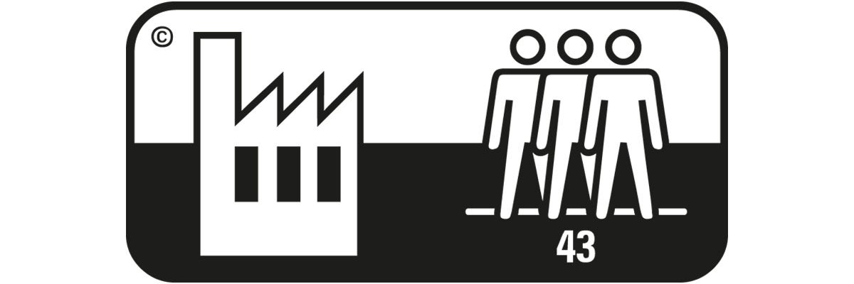 Symbol för produktionsmängd 43
