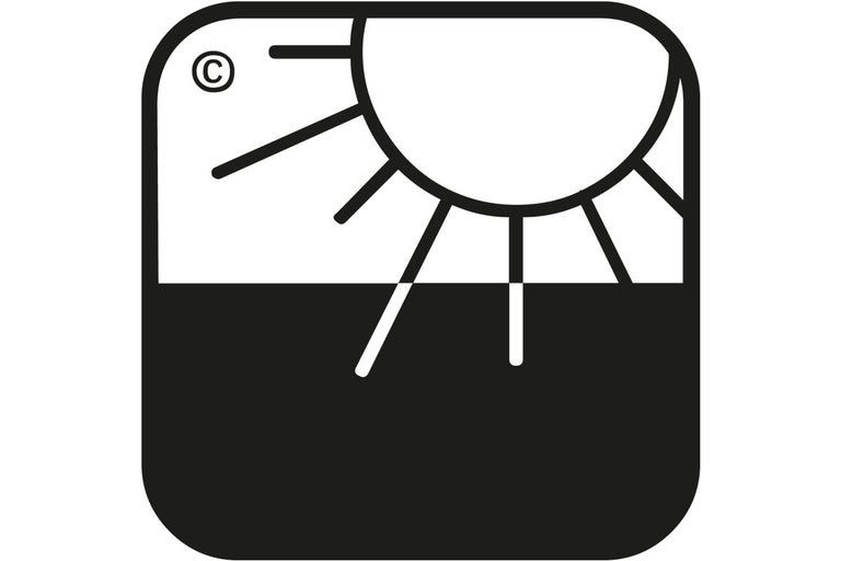 Symbol för solskydd