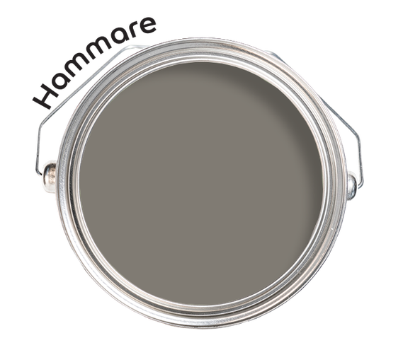 Färghink med grå färg uppifrån