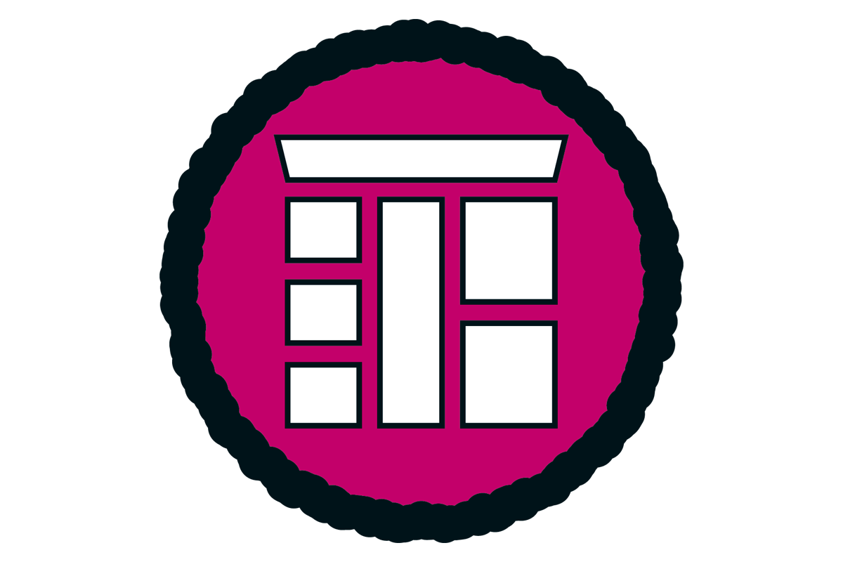 Symbol för kakeldesign