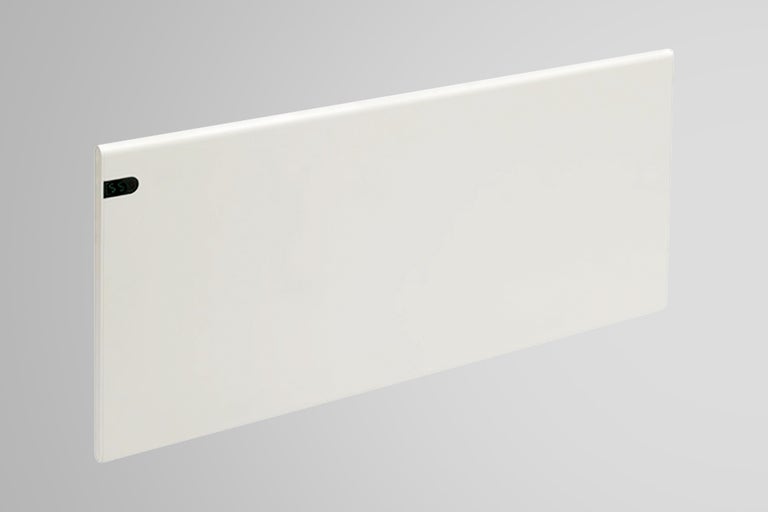 Platt elementradiator med display