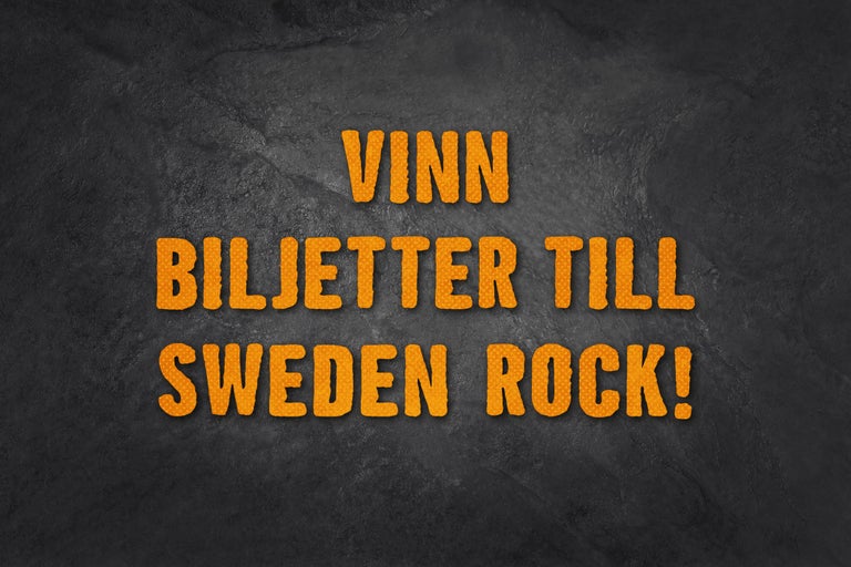 Vinn biljetter till Sweden Rock!