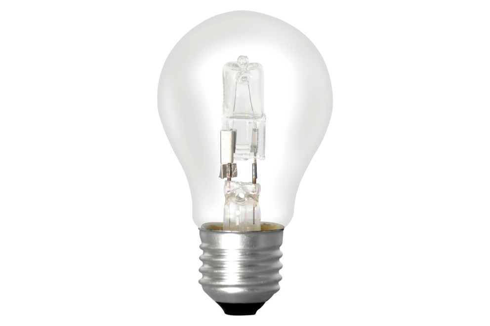 Halogenlampa med E27 sockel