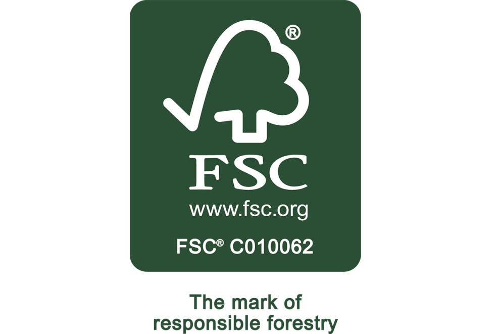 FSC märke för ansvarsfullt skogsbruk