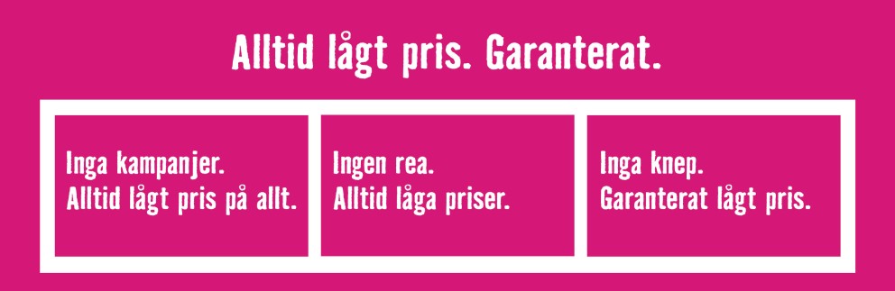 Lågprisgaranti Lågprisgaranti