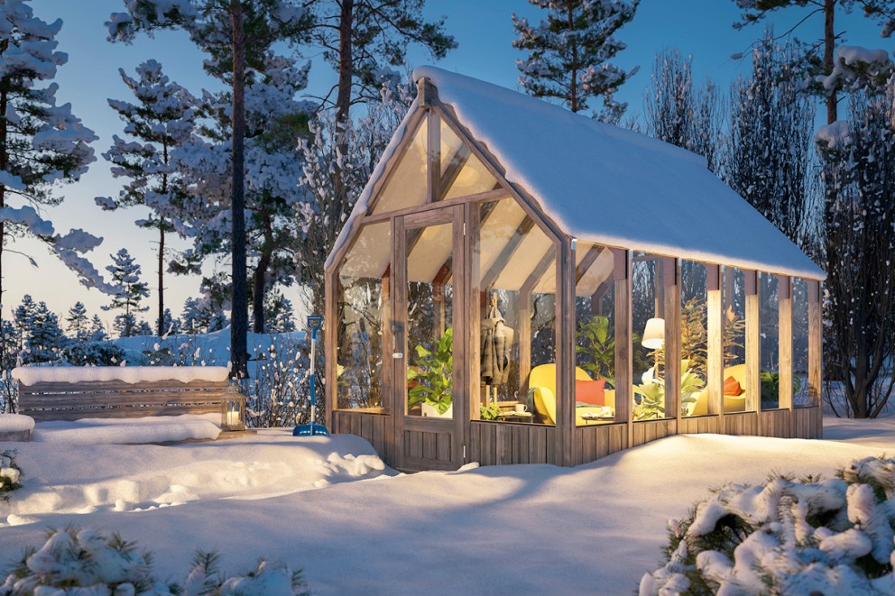 Drivhus Vinter