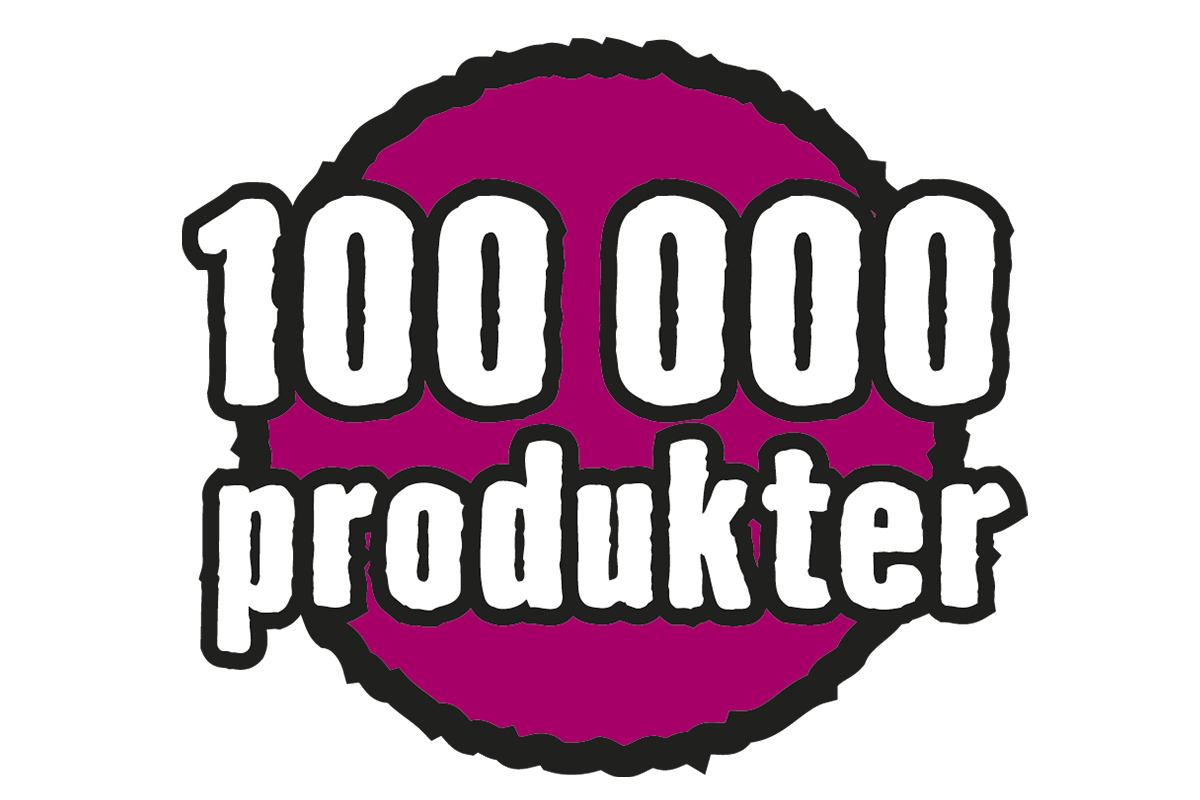100 000 produkter i sortimenter 