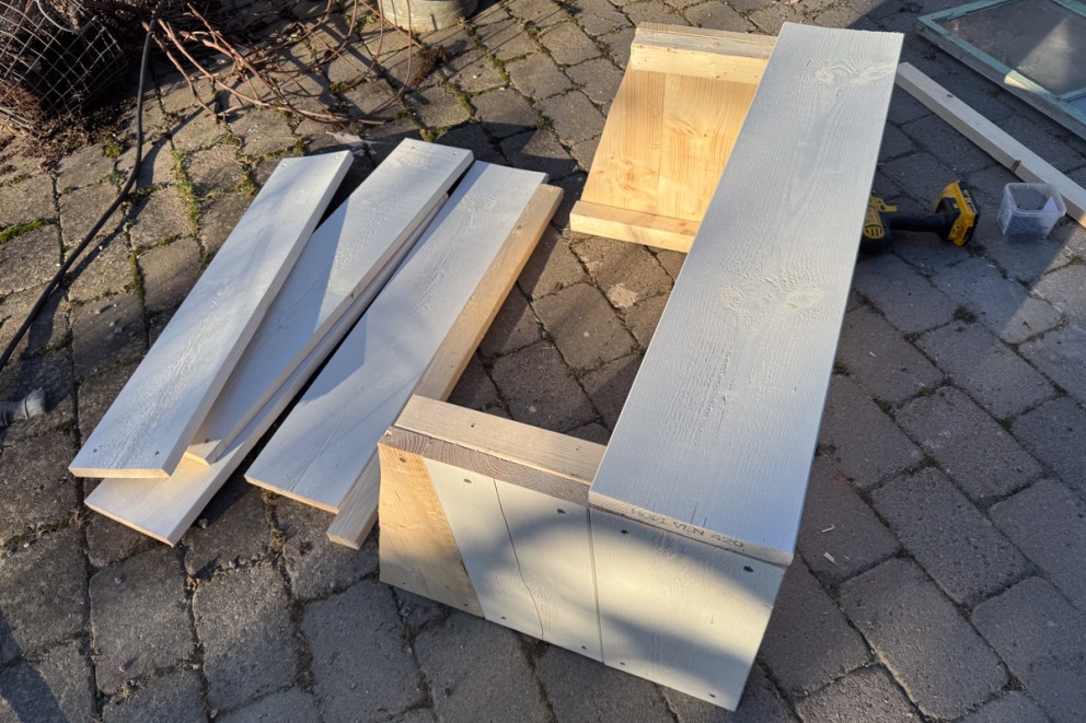 Bygga odlingslåda Bygga odlingslåda