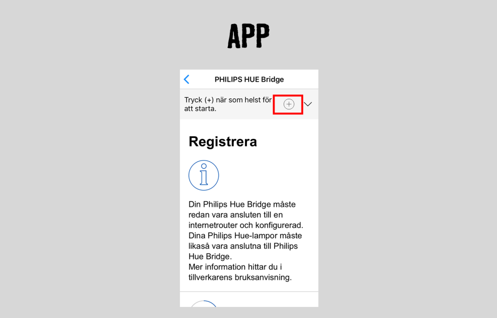 instruktioner Philips Hue Bridge instruktioner Philips Hue Bridge